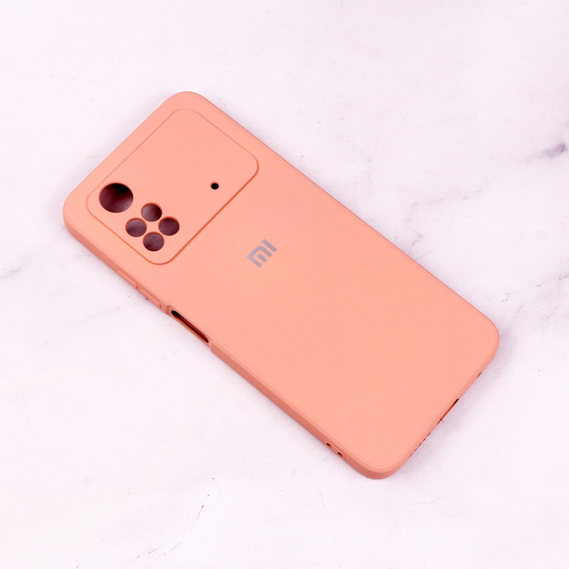 قاب سیلیکونی Highcopy زیربسته شیائومی Poco M4 Pro 4G محافظ لنزدار