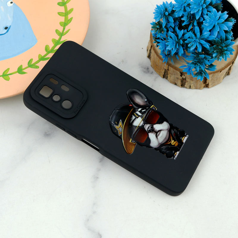 قاب سیلیکونی طرحدار محافظ لنزدار Xiaomi Poco X3 GT