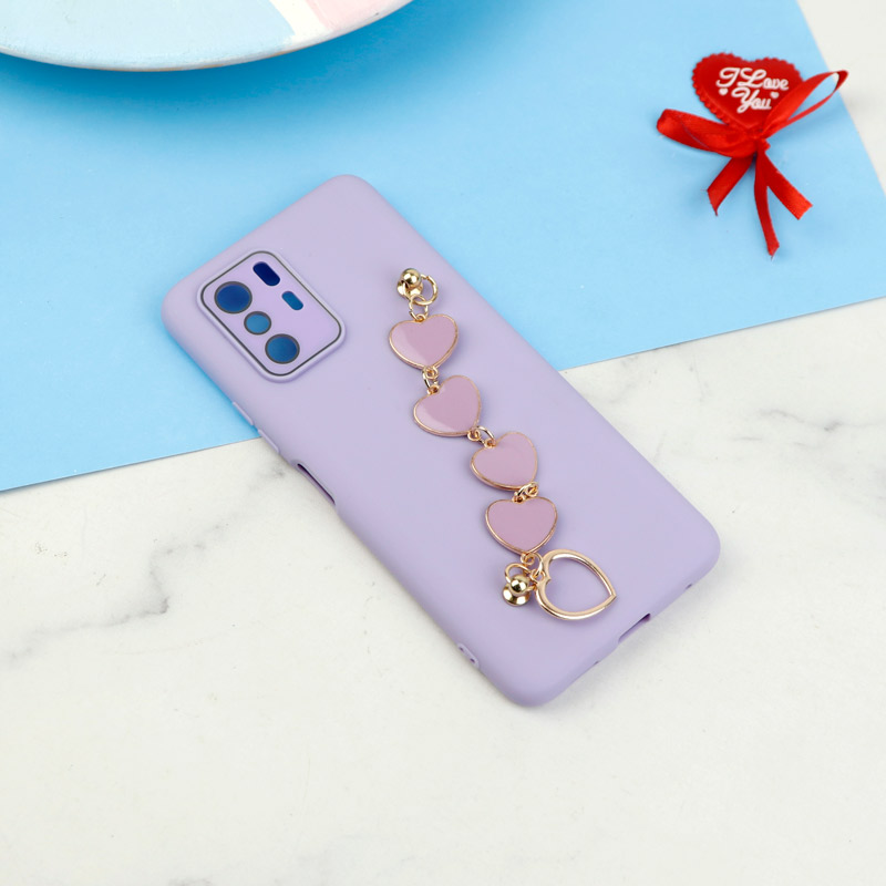 قاب سیلیکونی محافظ لنزدار + بند آویز Xiaomi Poco X3 GT