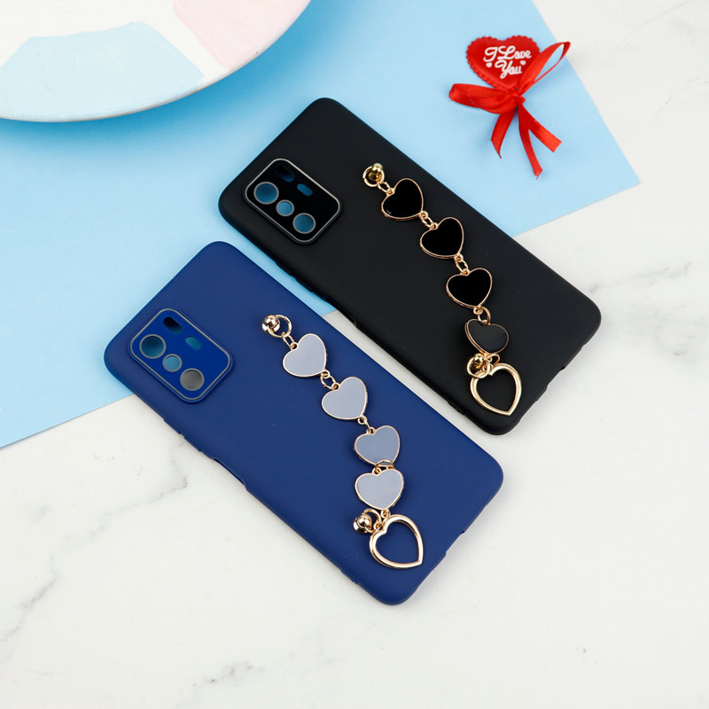 قاب سیلیکونی محافظ لنزدار + بند آویز Xiaomi Poco X3 GT