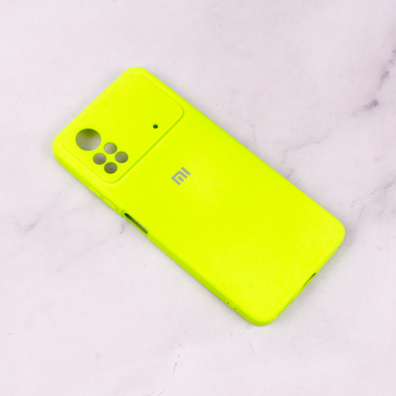 قاب سیلیکونی Highcopy زیربسته شیائومی Poco X4 Pro 5G محافظ لنزدار