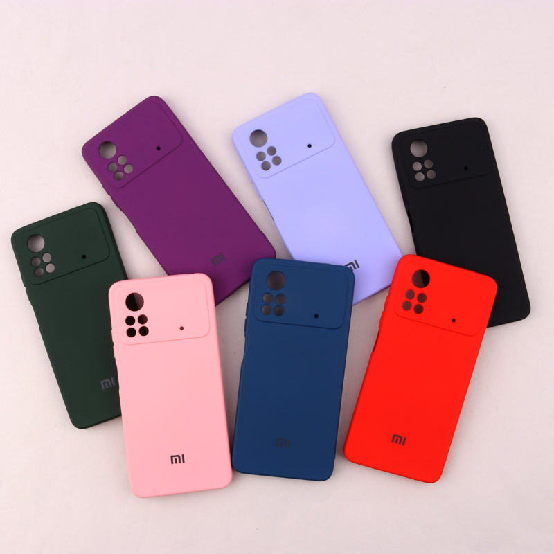 قاب سیلیکونی Highcopy زیربسته شیائومی Poco X4 Pro 5G محافظ لنزدار