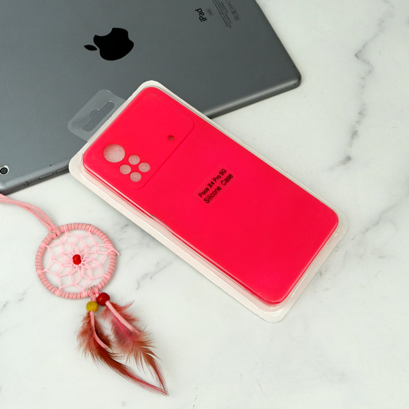 قاب سیلیکونی Highcopy زیربسته شیائومی Poco X4 Pro 5G محافظ لنزدار