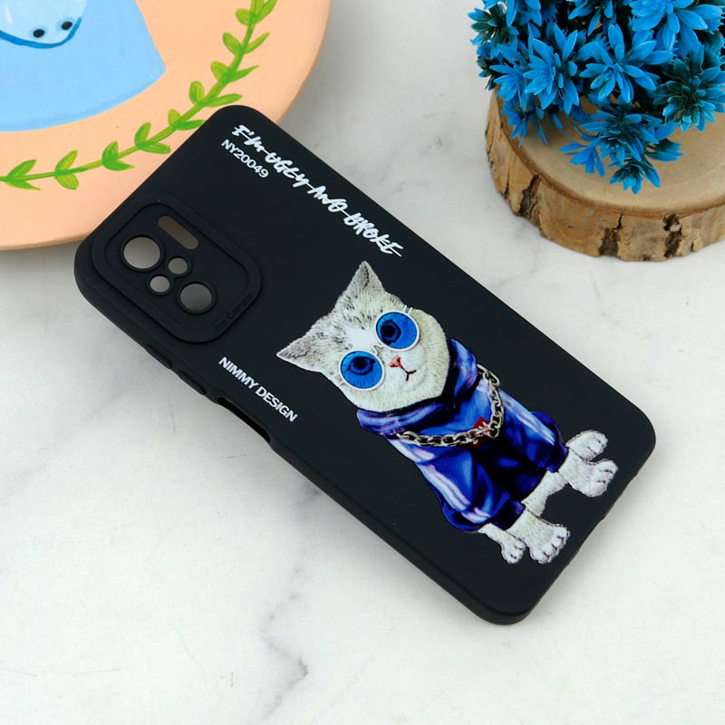 قاب سیلیکونی طرحدار محافظ لنزدار Xiaomi Redmi Note 10 4G