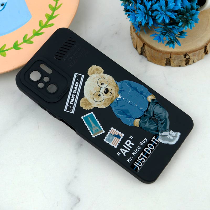 قاب سیلیکونی طرحدار محافظ لنزدار Xiaomi Redmi Note 10 4G