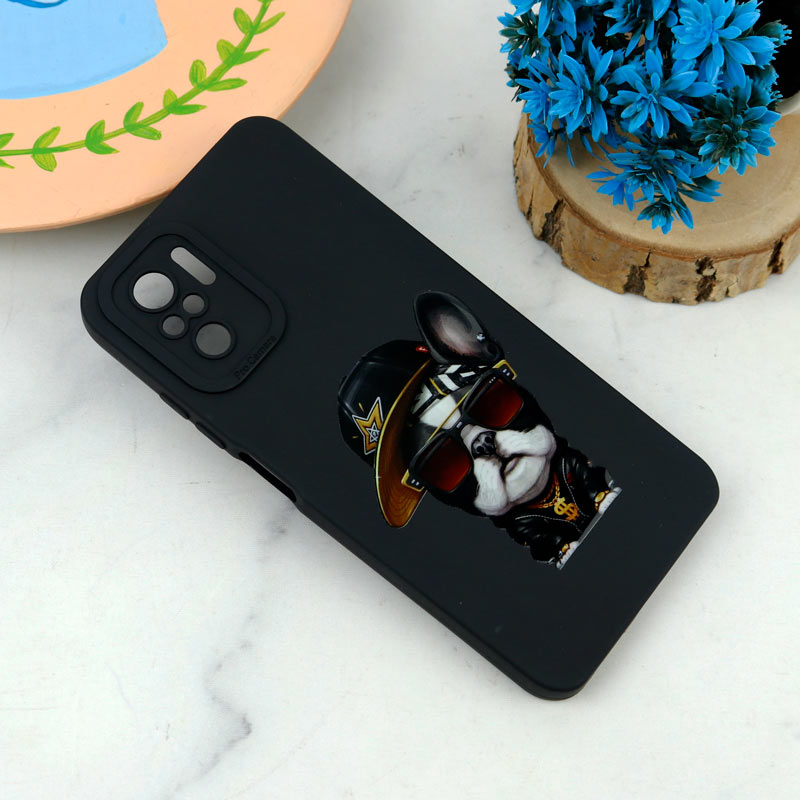 قاب سیلیکونی طرحدار محافظ لنزدار Xiaomi Redmi Note 10 4G