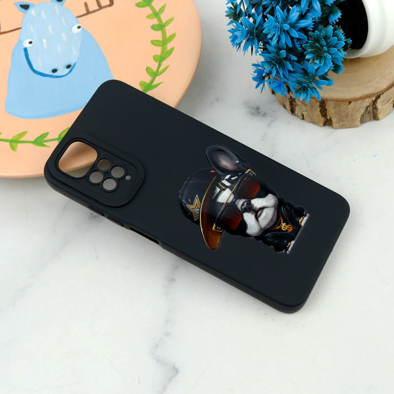 قاب سیلیکونی طرحدار محافظ لنزدار Xiaomi Redmi Note 11 / 11S 4G