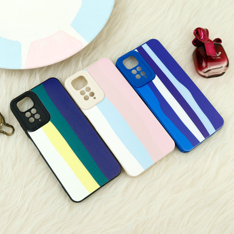 قاب ژله ای محافظ لنزدار آبرنگی Xiaomi Redmi Note 11 / 11S