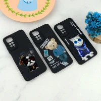 قاب سیلیکونی طرحدار محافظ لنزدار Xiaomi Redmi Note 11 / 11S 4G