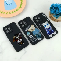 قاب سیلیکونی طرحدار محافظ لنزدار iPhone 13 Pro