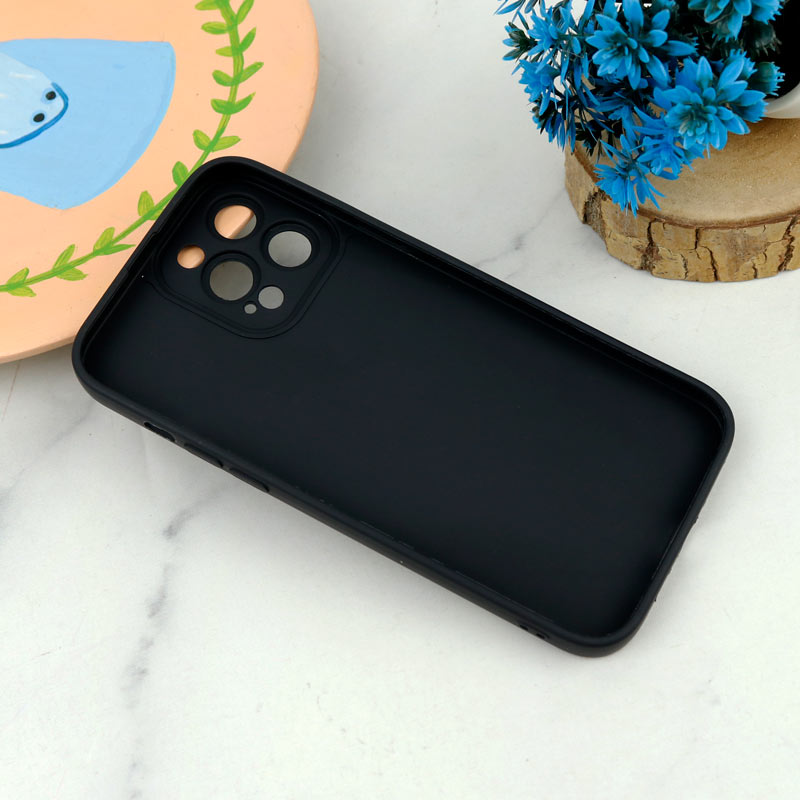 قاب سیلیکونی طرحدار محافظ لنزدار iPhone 13 Pro Max