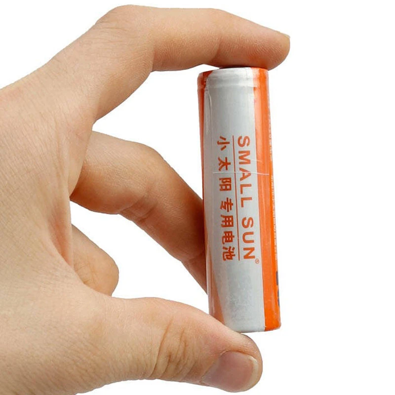 باتری لیتیومی شارژی Small Sun 18650 3200mAh شرینک