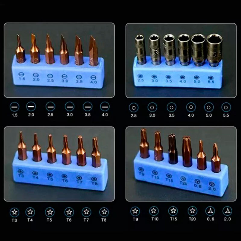 ست پیچ گوشتی تعمیرات موبایل Sunshine SS-5117