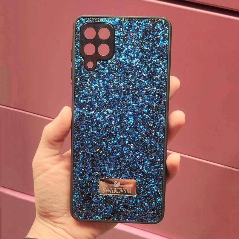 قاب شاینی Swarovski High Copy محافظ لنزدار Samsung Galaxy A12