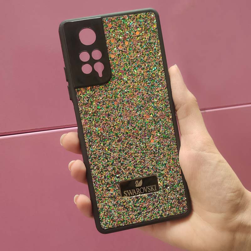 قاب شاینی Swarovski High Copy محافظ لنزدار Xiaomi Redmi Note 11