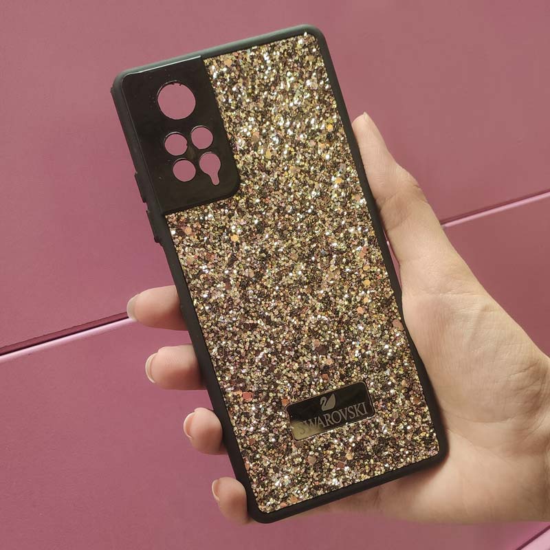 قاب شاینی Swarovski High Copy محافظ لنزدار Xiaomi Redmi Note 11