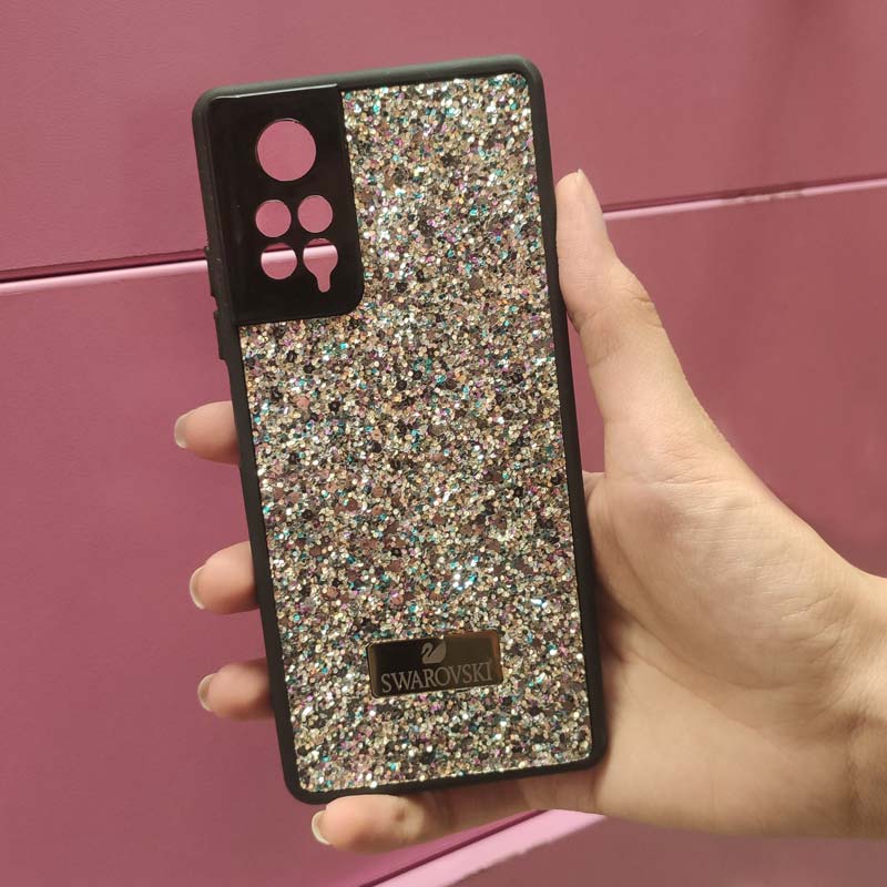 قاب شاینی Swarovski High Copy محافظ لنزدار Xiaomi Redmi Note 11