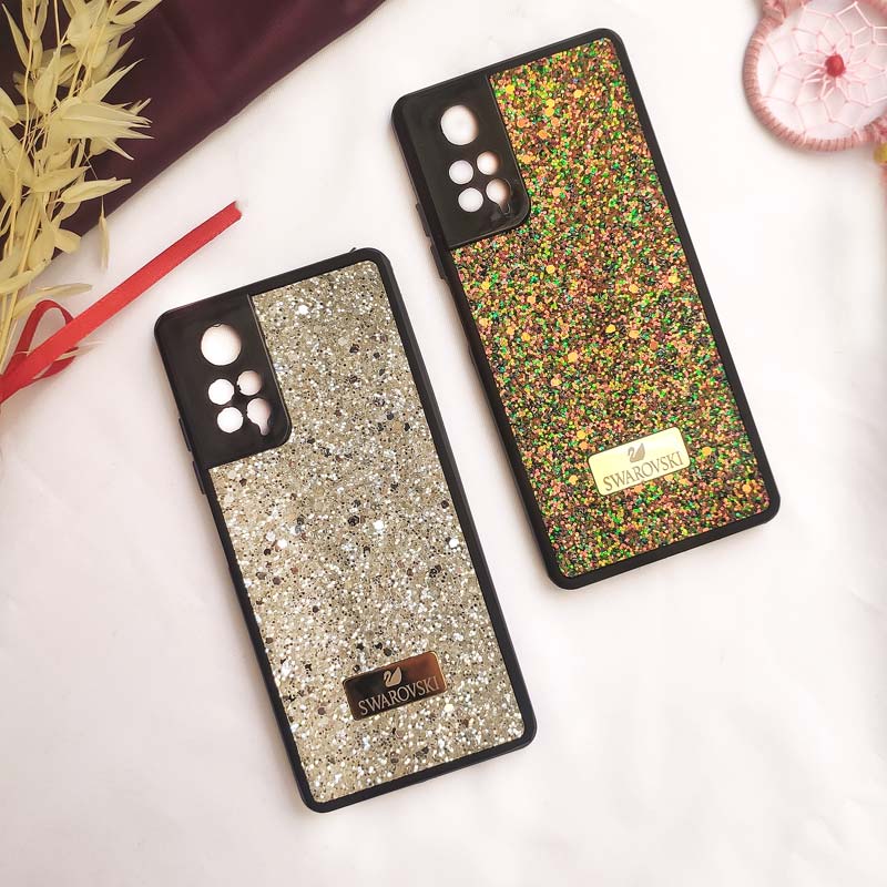 قاب شاینی Swarovski High Copy محافظ لنزدار Xiaomi Redmi Note 11