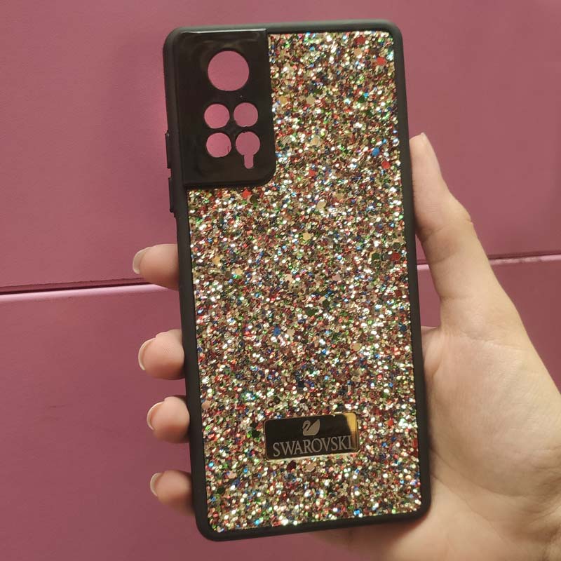 قاب شاینی Swarovski High Copy محافظ لنزدار Xiaomi Redmi Note 11