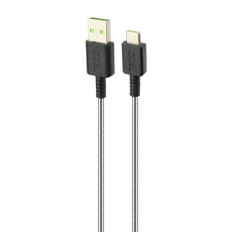 کابل تایپ سی فست شارژ TSCO TC C302 3A 1m