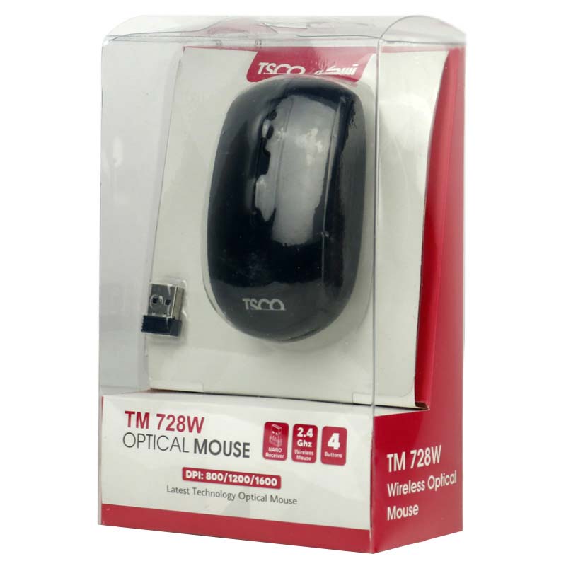 موس بی سیم TSCO TM 728W