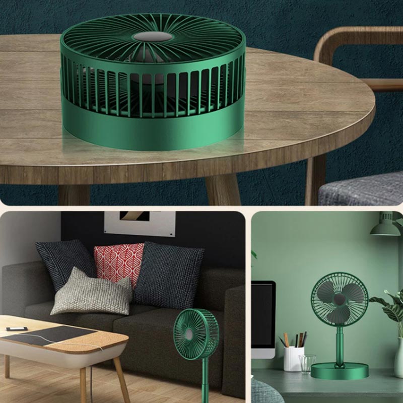 پنکه رومیزی شارژی Telescopic Folding Fan