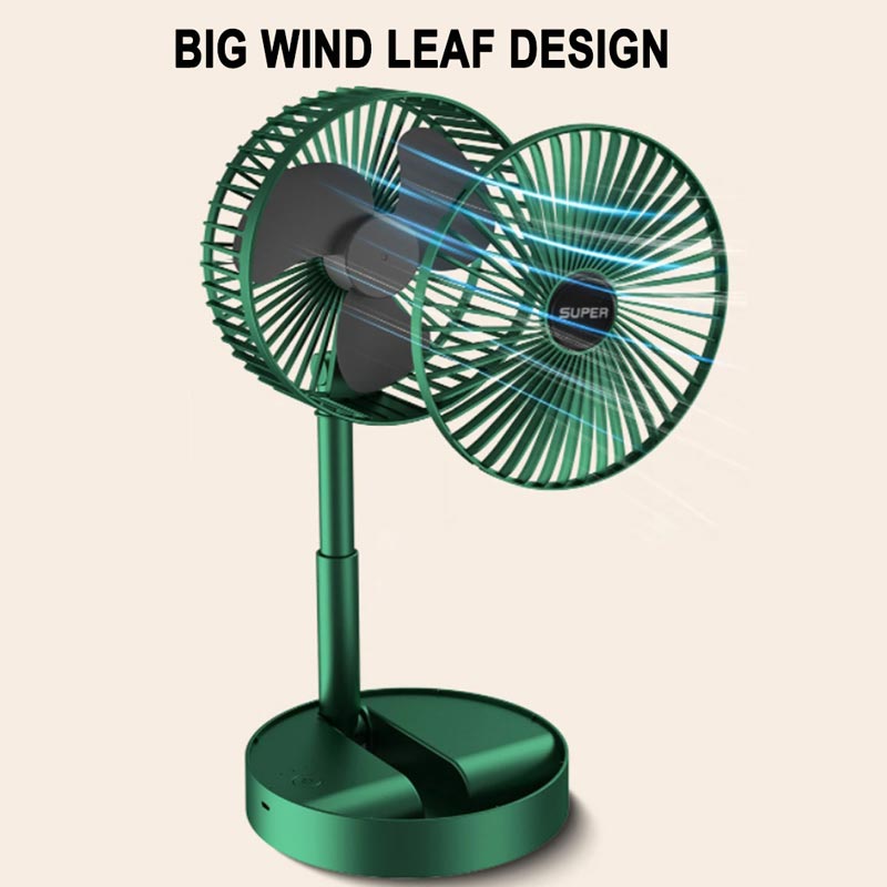 پنکه رومیزی شارژی Telescopic Folding Fan