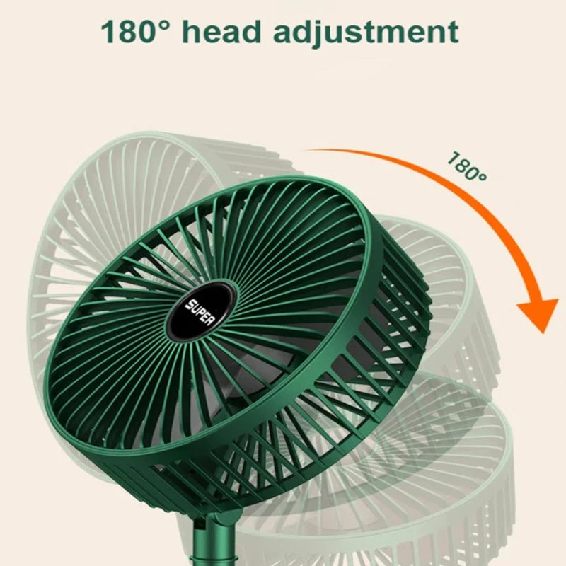 پنکه رومیزی شارژی Telescopic Folding Fan