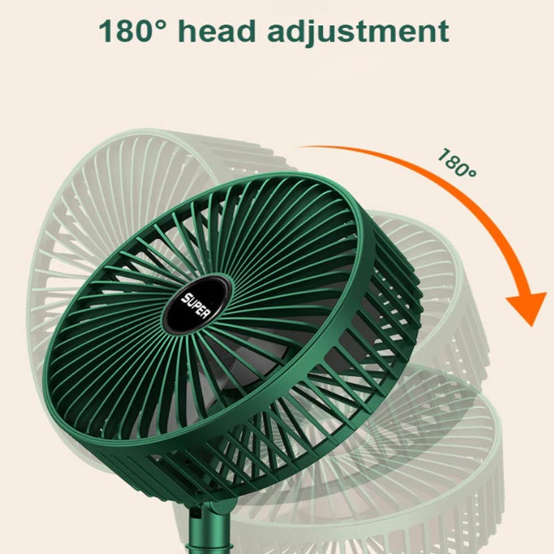 پنکه رومیزی شارژی Telescopic Folding Fan
