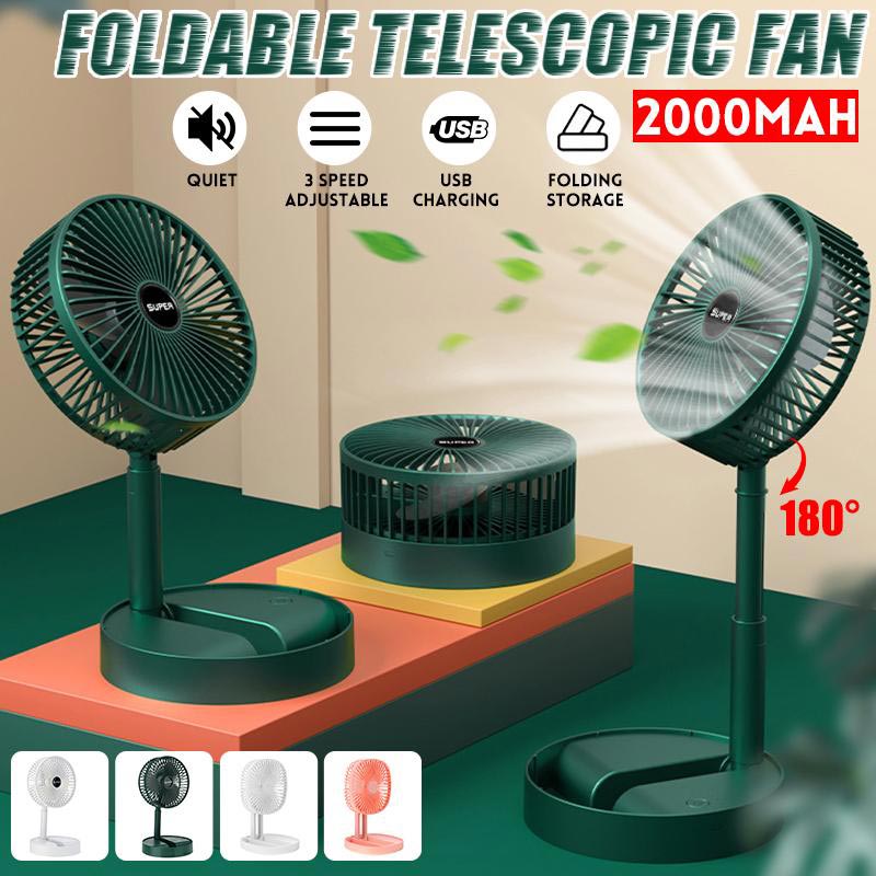 پنکه رومیزی شارژی Telescopic Folding Fan