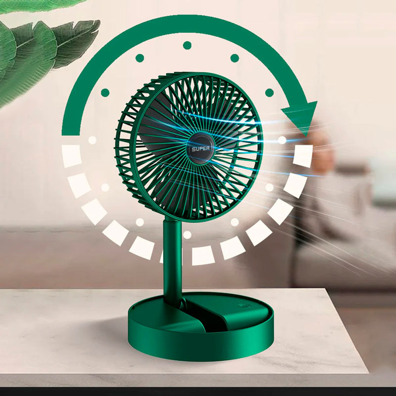 پنکه رومیزی شارژی Telescopic Folding Fan