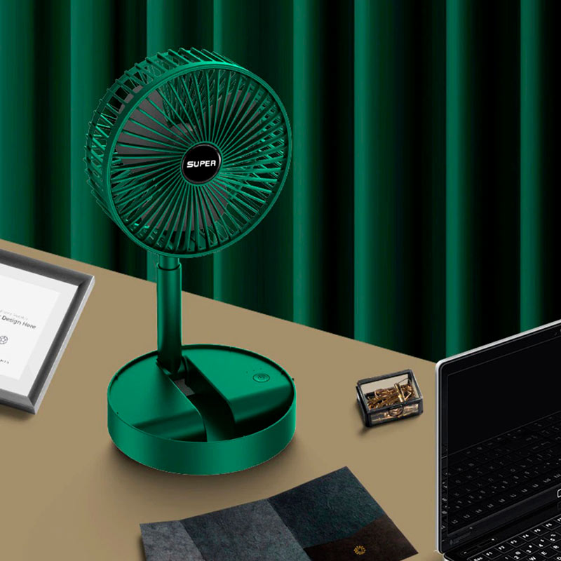 پنکه رومیزی شارژی Telescopic Folding Fan