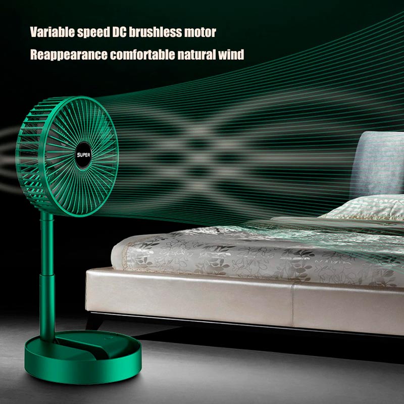 پنکه رومیزی شارژی Telescopic Folding Fan