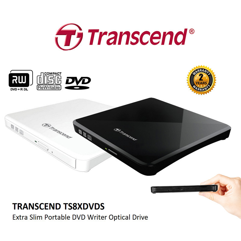 DVD رایتر اکسترنال ترنسند Transcend TS8XDVDS
