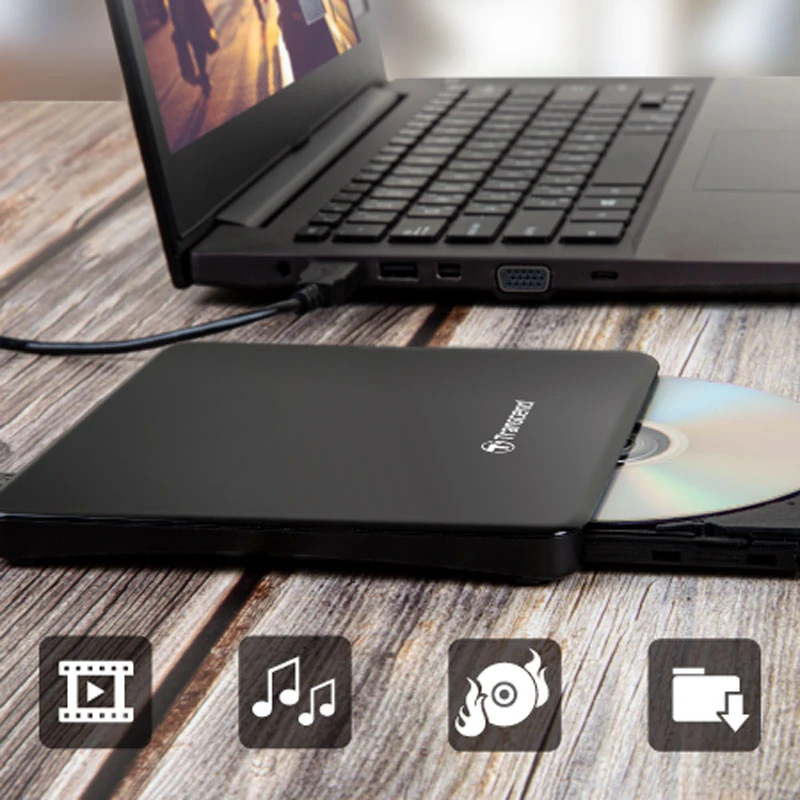 DVD رایتر اکسترنال ترنسند Transcend TS8XDVDS