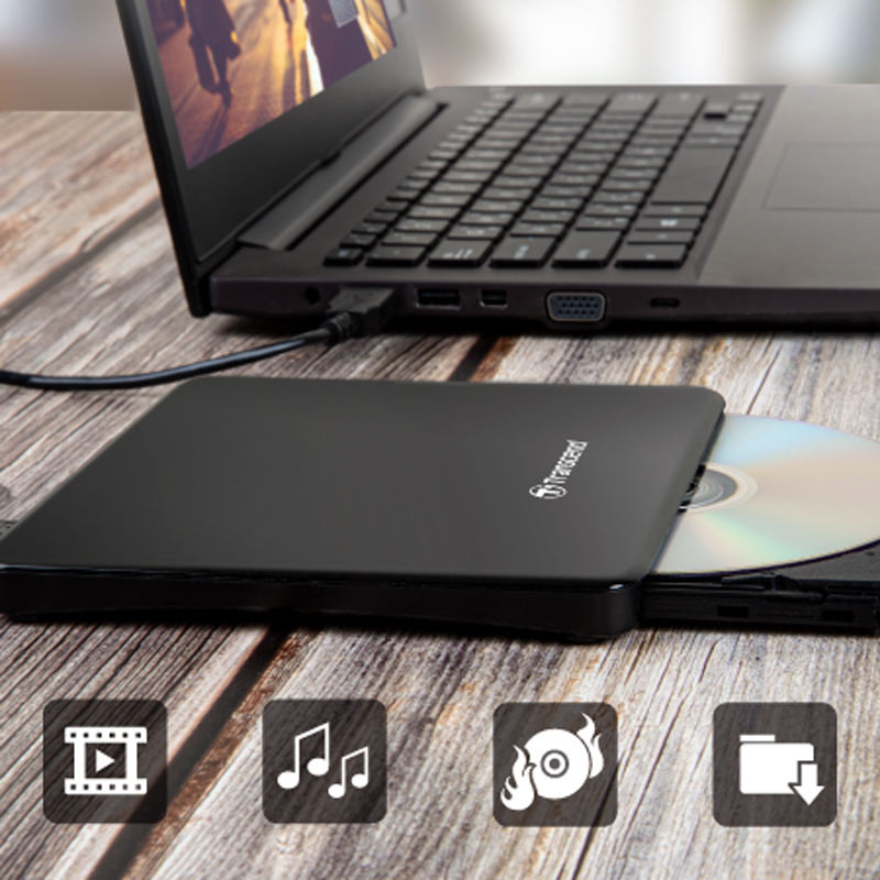 DVD رایتر اکسترنال ترنسند Transcend TS8XDVDS