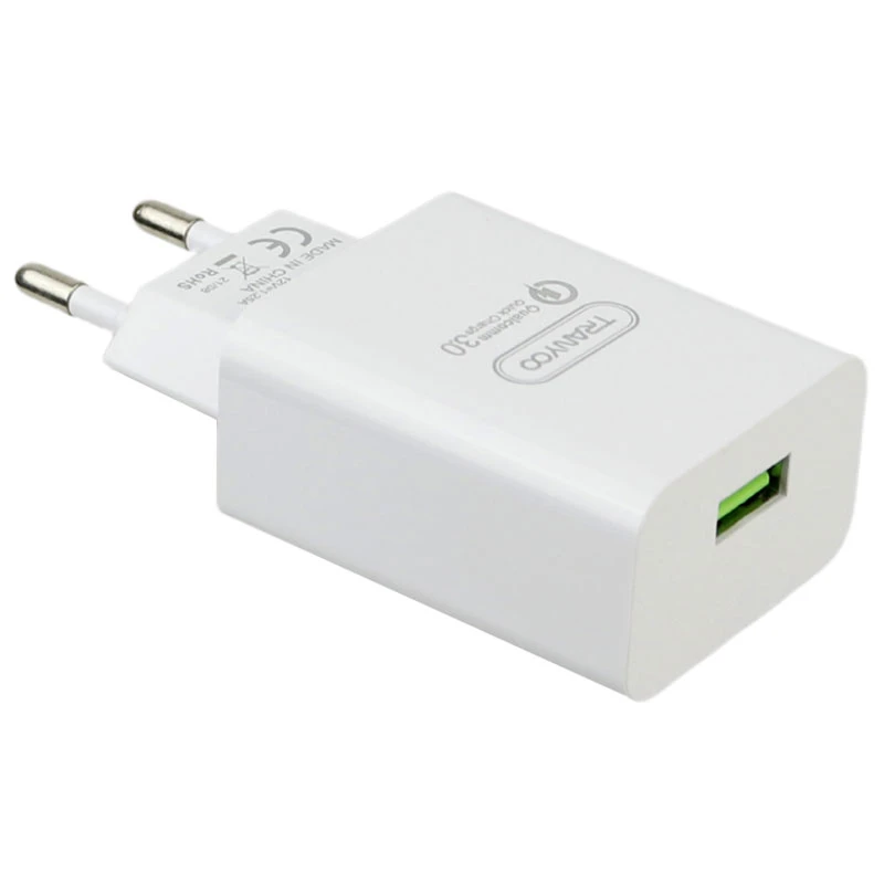 شارژر دیواری فست شارژ Tranyoo SE4 3.6A QC3.0 PD 18W + کابل تایپ سی