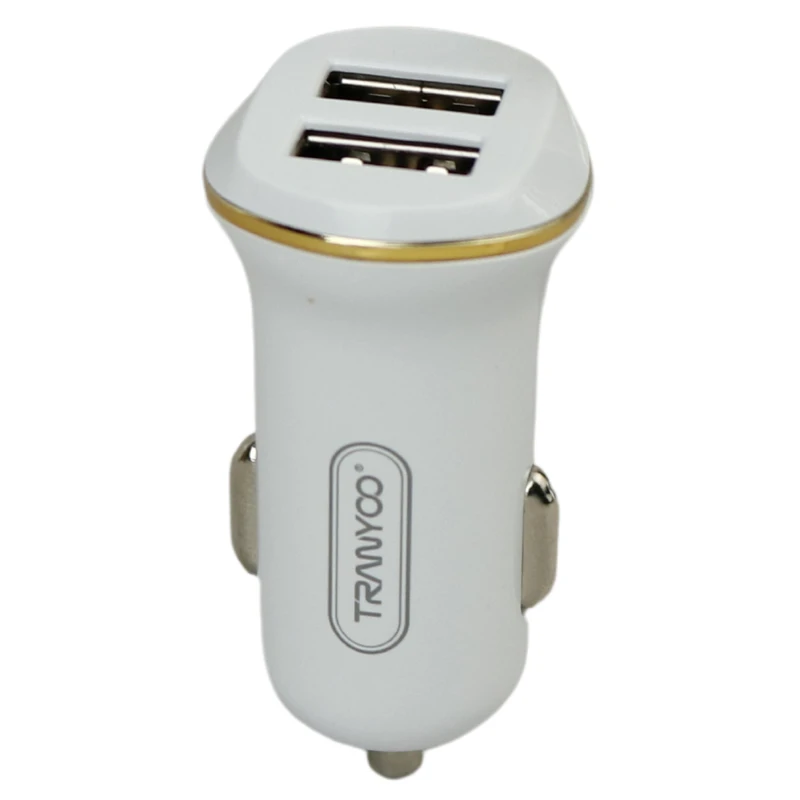 شارژر فندکی Tranyoo VS1 C1 2.1A 10.5W + کابل 3 سر