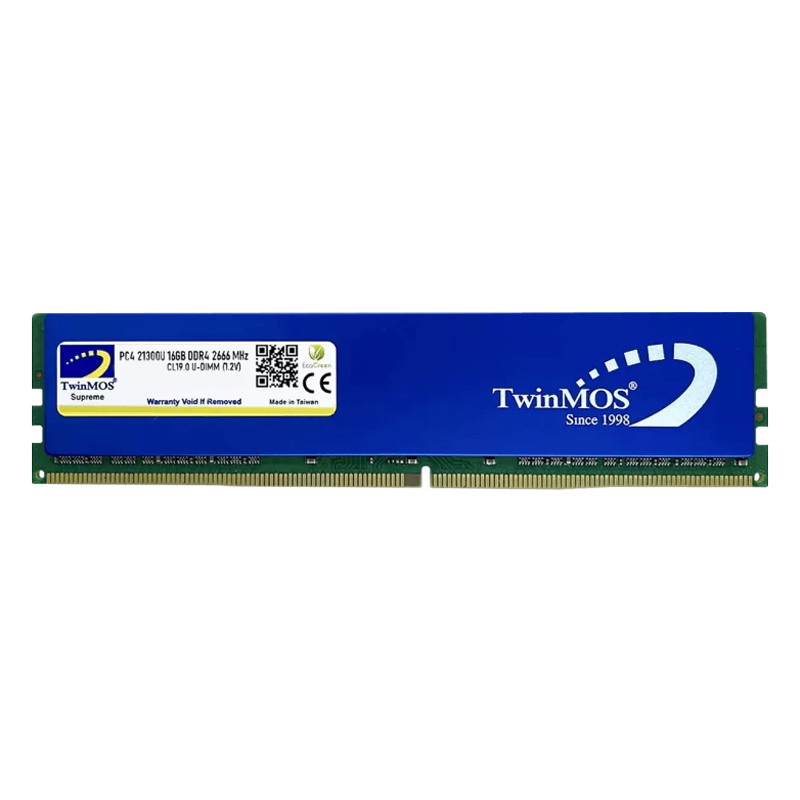 رم کامپیوتر TwinMos DDR4 16GB 2666MHz CL19 Single