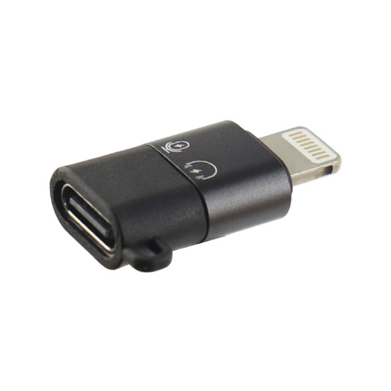 میکروفون یقه ای بی سیم K8 + تبدیل Type-C to Lightning