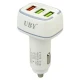 شارژر فندکی فست شارژ UBY U-C11 3.1A QC3.0 + کابل میکرو یو اس بی