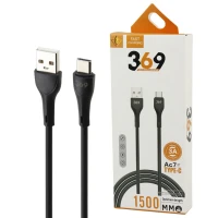 کابل تایپ سی فست شارژ Universal Brand 369 AC7 3A 1.5m