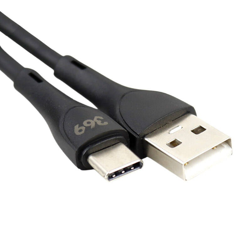 کابل تایپ سی فست شارژ Universal Brand 369 AC7 3A 1.5m