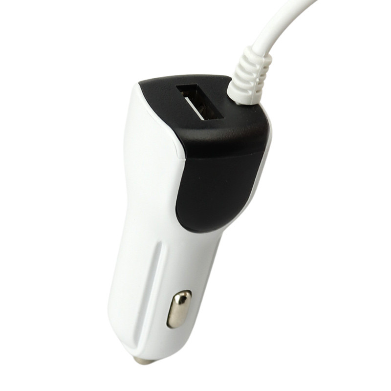 شارژر فندکی فست شارژ Micro & USB 2.4A