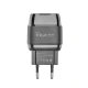 شارژر دیواری فست شارژ Verity AP2123 2Port 2.4A + کابل میکرو یو اس بی
