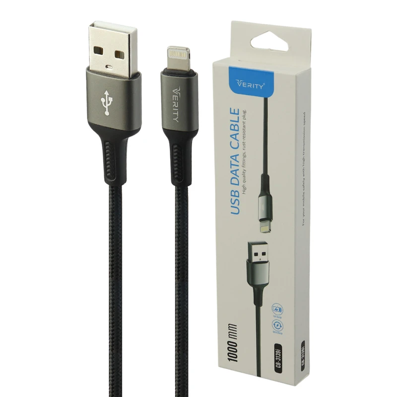 کابل لایتنینگ فست شارژ وریتی CB-3139i طول 1 متر