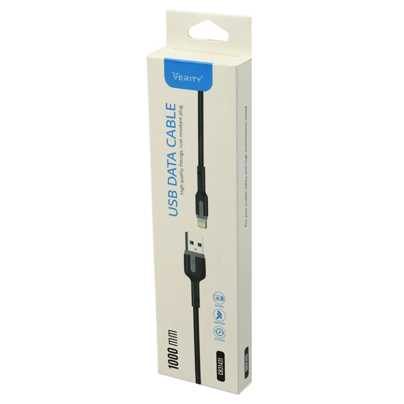 کابل لایتنینگ فست شارژ وریتی CB-3142i طول 1 متر