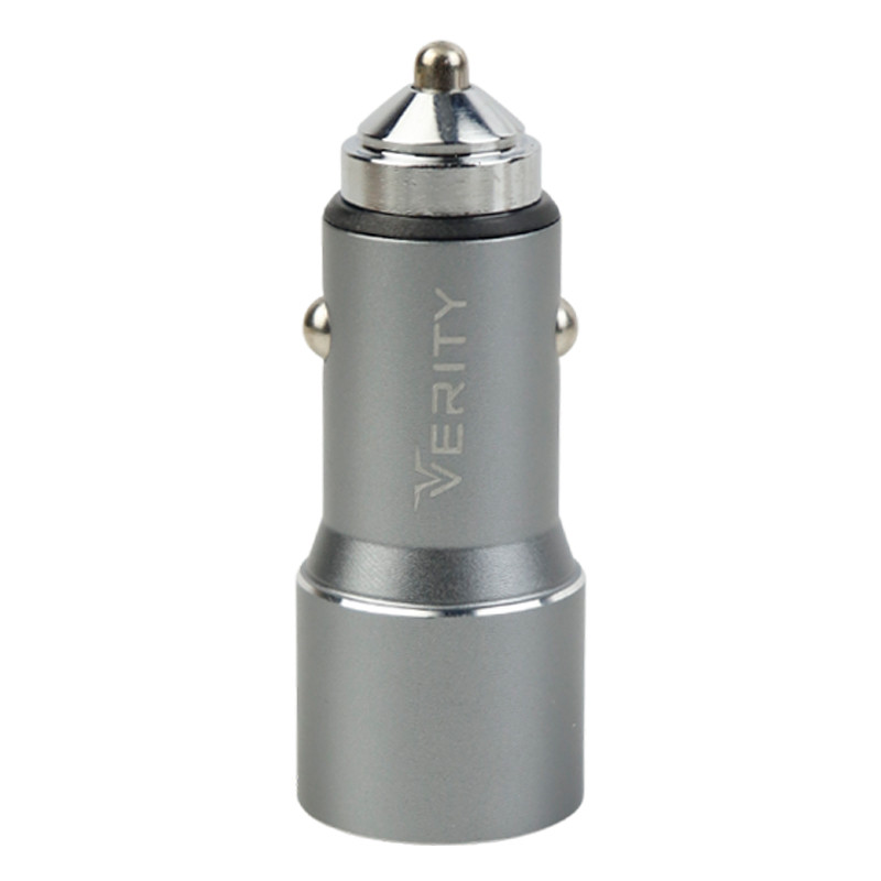 شارژر فندکی فست شارژ Verity CQ1119 3A QC PD 20W + کابل تایپ سی