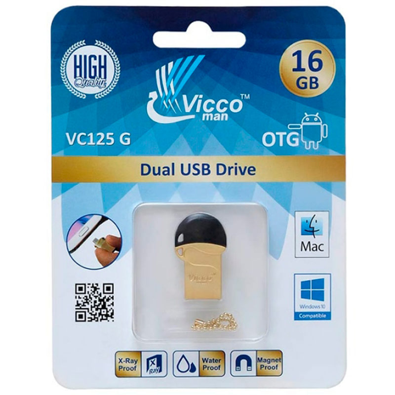 فلش 16 گیگ ویکومن ViccoMan VC125 OTG