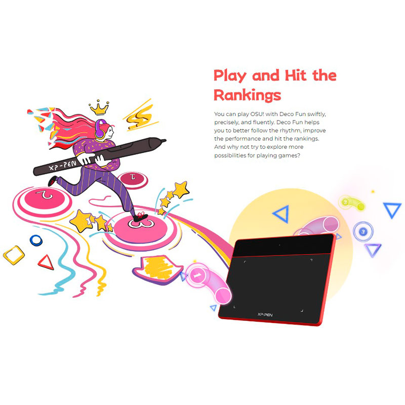 قلم نوری XP-Pen Deco Fun L CT1060